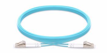 LC UPC to LC UPC Simplex или Duplex 2.0mm PVC или LSZH 10G OM3 Multimode Fiber Optic Patchcord