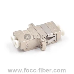 LC Duplex Металлический волоконно-оптический адаптер